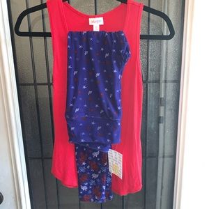 Lularoe leggings and tank